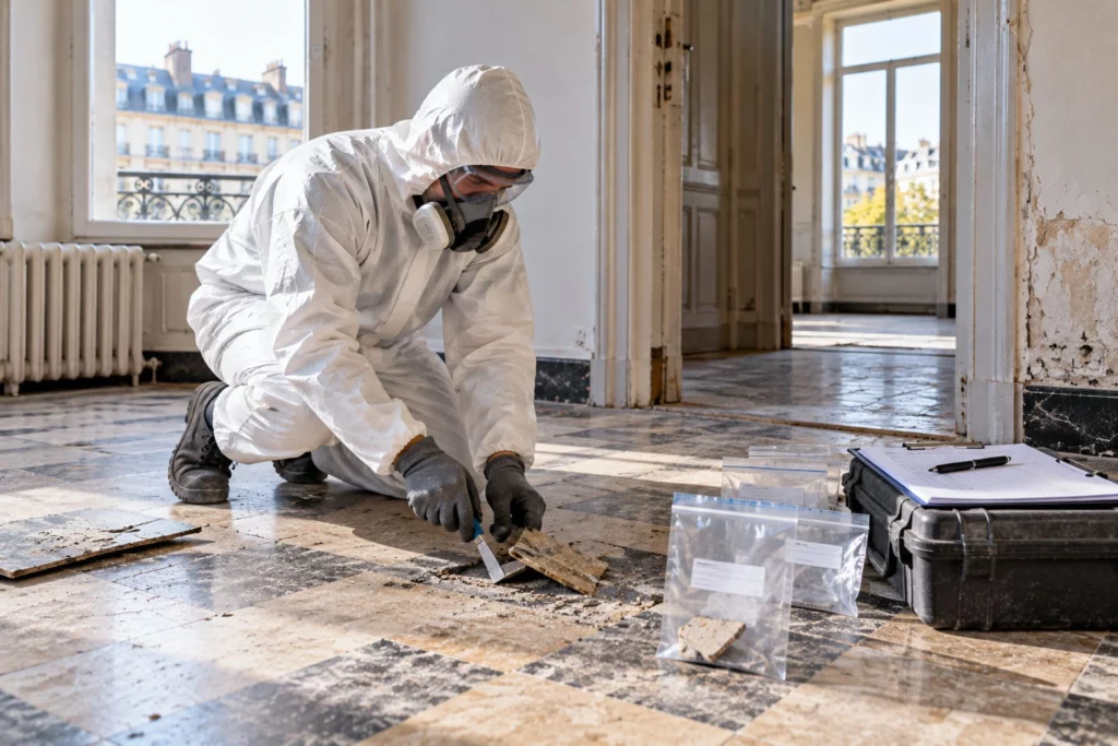 Asbestos before works in Belgium: when do you need a survey?
