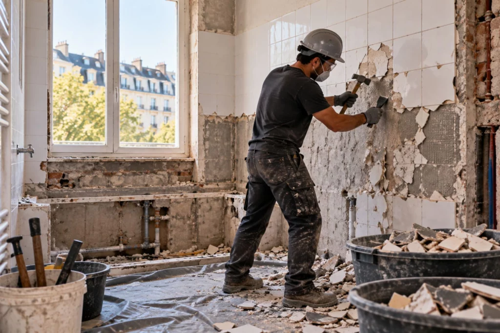 Removing a bathroom: the steps and the mistakes to avoid