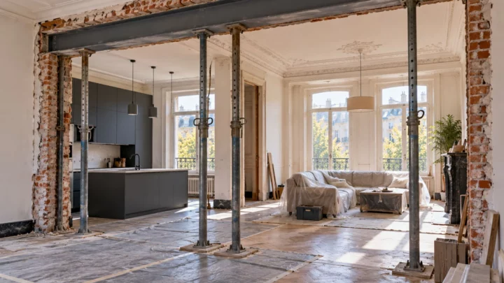 Uw keuken openmaken naar de woonkamer in een Brusselse woning: de checklist