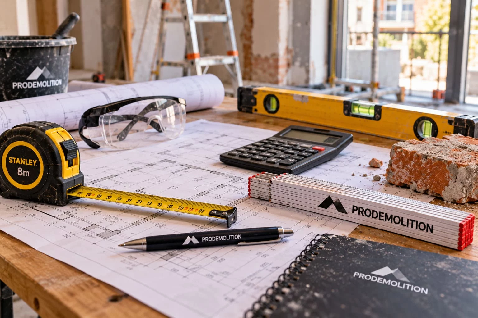 Free tools and calculators to prepare your demolition