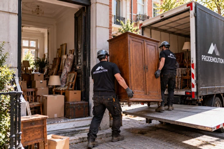 Woningontruiming en leeghalen in Brussel
